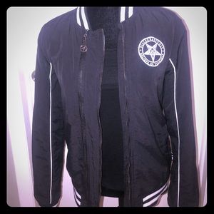 Blackcraft CYOF Double Zipper Bomber Jacket